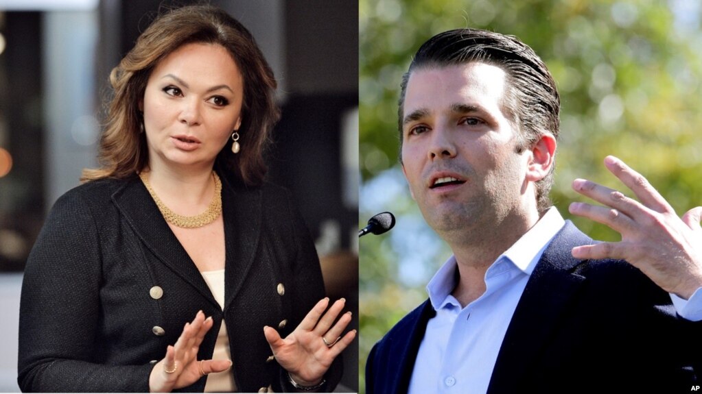 Résultat de recherche d'images pour "Natalia Veselnitskaya and Trump Jr"