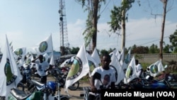 Apoiantes do partido Movimento Democrático de Moçambique (MDM) em campanha (Foto de Arquivo)