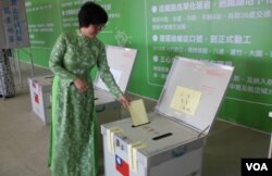 模擬投票（民進黨文宣提供）