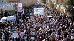 အီရန်တလွှား အစိုးရထောက်ခံကြောင်း တန်ပြန်ဆန္ဒပြ