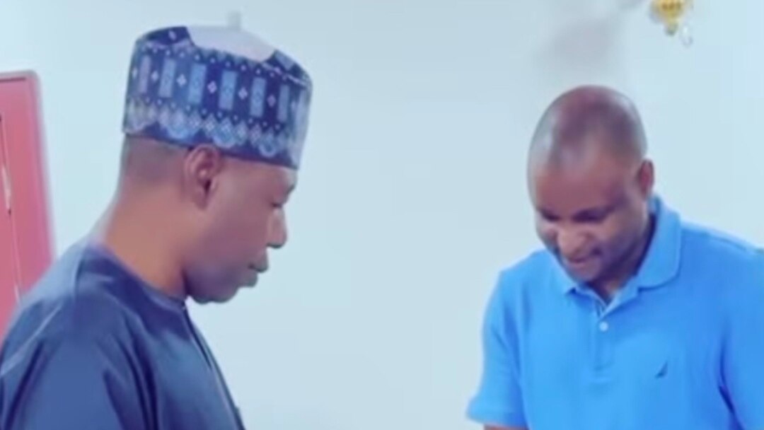 Gwamna Zulum, haru da Abba Kyari, dama - daga dikin bidiyon da Kyari ya wallafa (Instagram/ Abba Kyari)