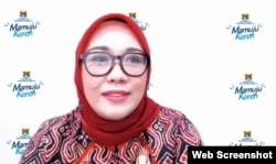 Sitti Sutinah Suhardi, Bupati Kabupaten Mamuju, Sulawesi Barat. (Foto:VOA)