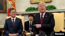 Predsednci Južne Koreje i SAD u Beloj kući