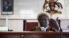 Judge Stephen Kavuma reads the verdict at Uganda’s Constitutional court, invalidating an anti-gay bill signed into law earlier this year, saying it was illegally passed and is therefore unconstitutional, Aug.1, 2014.
