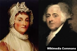 Founding father John Adams, second president of the United States, married to his third cousin, Abigail, and they had six children.