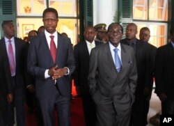 VaEdgar Lungu naVaRobert Mugabe