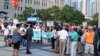 گردهمایی ایرانیان در شیکاگو در حمایت از توافق هسته ای