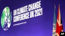 2021年联合国气候峰会在苏格兰格拉斯哥举行。（美联社图片）