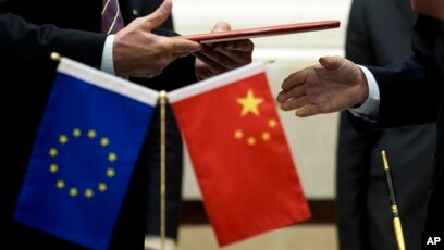 中国欧盟能否达成投资协定 美国压力人权议题成焦点 中国欧盟能否达成投资协定 美国压力人权议题成焦点