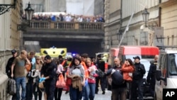 Prague Blast Injures Dozens