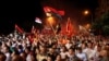 Thousands Stage Counter-Protest in Macedonia