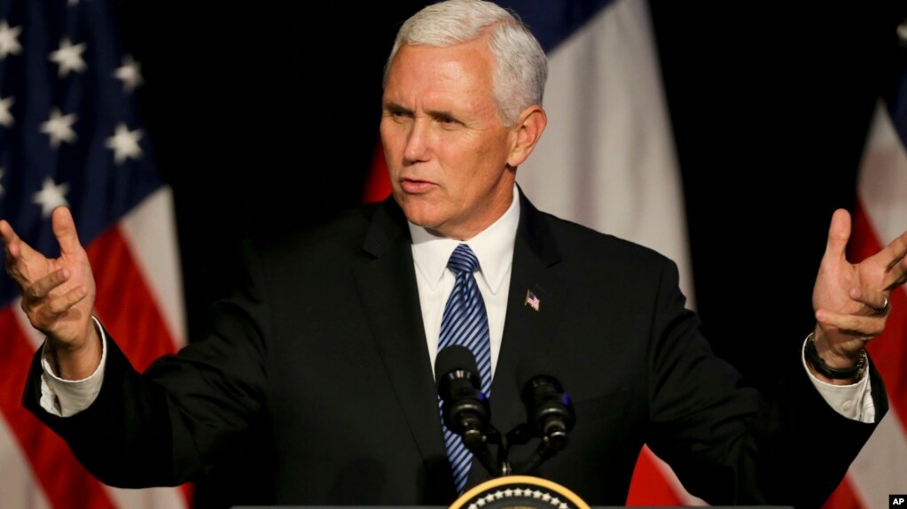 El vicepresidente de EE.UU., Mike Pence, viajará a Florida para reunirse con exiliados venezolanos.