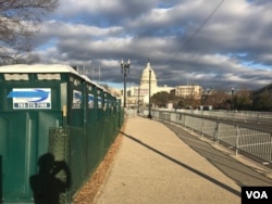 The National Mall has been spruced up for the presidential inauguration Friday.