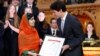 شهروندی افتخاری کانادا به ملاله داده شد