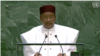 Intervention du président nigérien Mahamadou Issoufou devant l'ONU