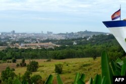 This photo taken on December 13, 2018 shows a general view of Sihanoukville, the coastal capital of Preah Sihanouk province. (AFP photo)