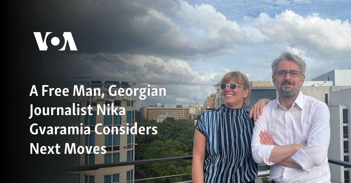 A Free Man, Georgian Journalist Nika Gvaramia Considers Next Moves