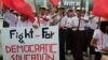 Mahasiswa Berdemonstrasi di Myanmar, Protes UU Pendidikan