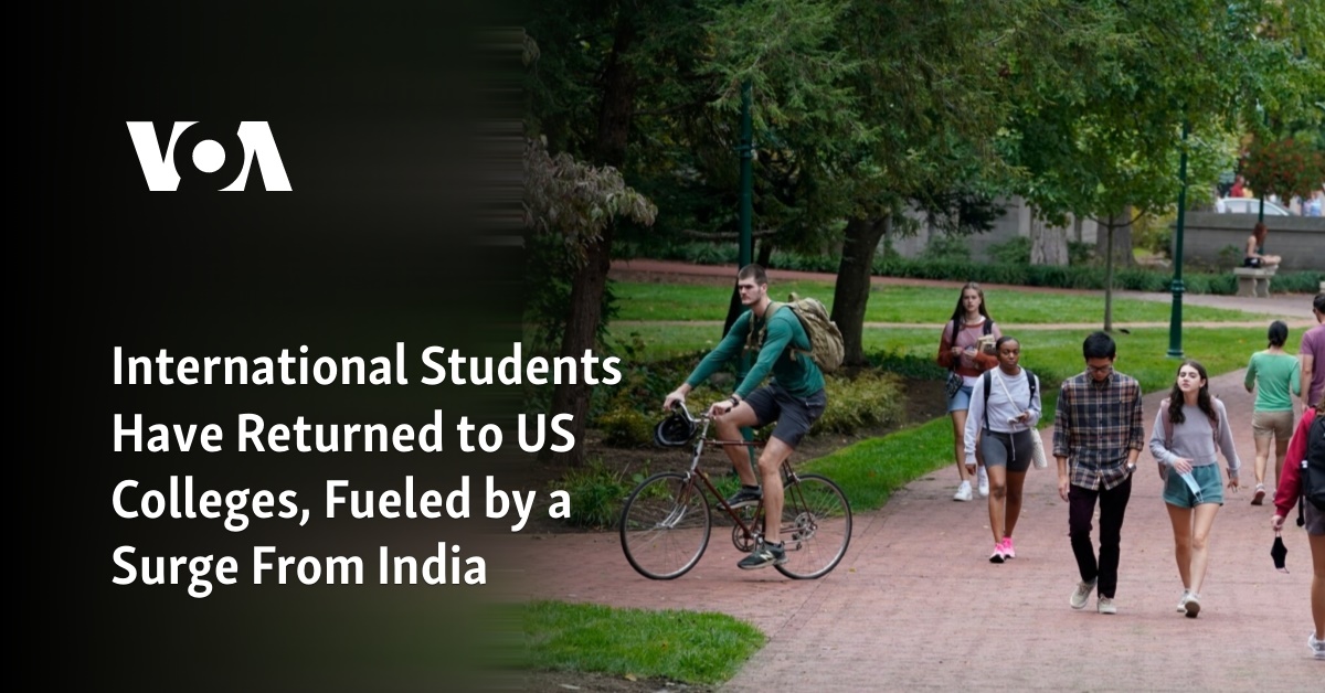 International students surge at U.S. colleges with record numbers from India  - The Washington Post