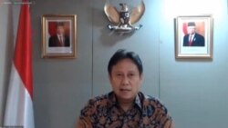 Ketua Satgas PEN Budi Gunadi Sadikin dalam telekonferensi pers di Jakarta, Rabu (30/9).(Setpres RI)