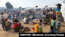FILE - Thousands of Nigerian refugees, fleeing fresh fighting, have arrived hat the Minawao camp in Cameroon's Far North region, March 3, 2015.
