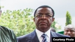 ARCHIVES - Edgar Alain Mebe Ngo'o, ancien ministre de la Défense du Cameroun. 