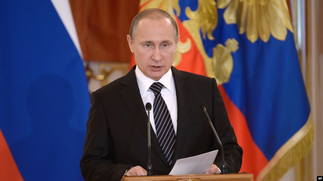 Russian President Vladimir Putin