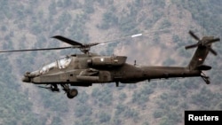 Korea Selatan membeli 34 helikopter militer Apache dari Amerika senilai 1,5 milyar dolar (foto: dok). 