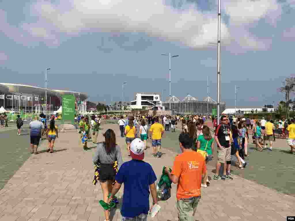 Olympic Park Crowd