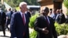 Presidente dos Estados Unidos, Joe Biden, e Presidente sul-africano, Cyril Ramaphosa, na cimeira do G7, Cornwall, Reino Unido, 12 Junho 2021