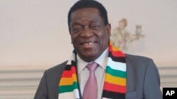 Mutungamiri wenyika VaEmmerson Mnangagwa.