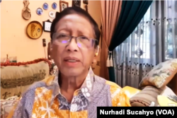Ketua Satgas Covid -9 PB IDI, Prof dr Zubairi Djoerban, dalam tangkapan layar. (Foto: VOA/Nurhadi Sucahyo)