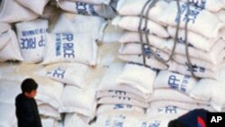 세계식량계획(WFP)의 대북 식량 지원사업 (자료사진)