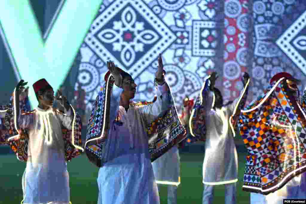 افتتاحی تقریب میں سندھ کا روایتی رقص بھی پیش کیا گیا۔