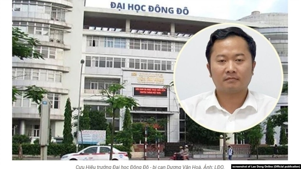 Trường đại học Đông Đô gặp bê bối vì 4 cán bộ trường bán hơn 600 bằng giả cho nhiều người.