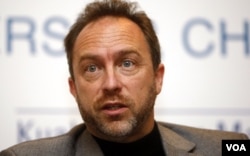 维基百科(Wikipedia)联席创始人吉米•威尔斯(Jimmy Wales)