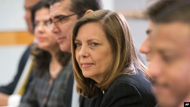 Josefina Vidal, directora general de la división de Estados Unidos de la cancillería cubana participó del encuentro.