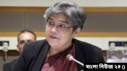 জাতিসংঘে নিযুক্ত বাংলাদেশের স্থায়ী প্রতিনিধি রাষ্ট্রদূত রাবাব ফাতিমা 