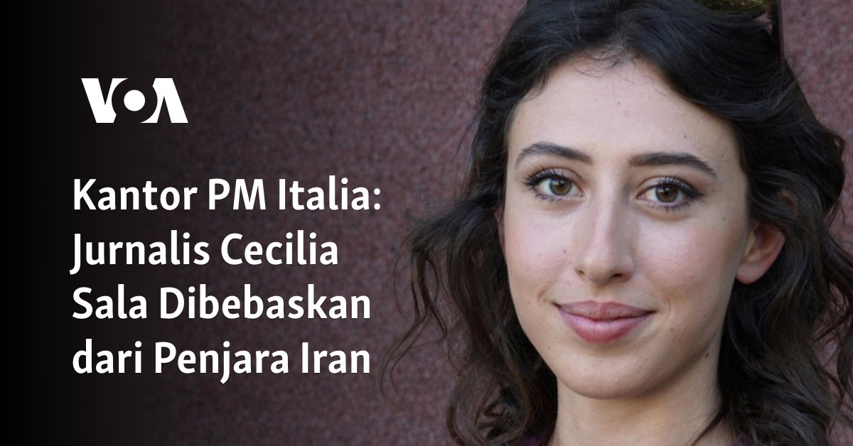 Jurnalis Cecilia Sala Dibebaskan dari Penjara Iran