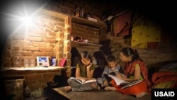 Simpa Networks' Lights for Education (photo - Simpa via USAID)