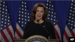 Michigan gubernatori Gretchen Uitmer demokratlar nomidan gapirdi