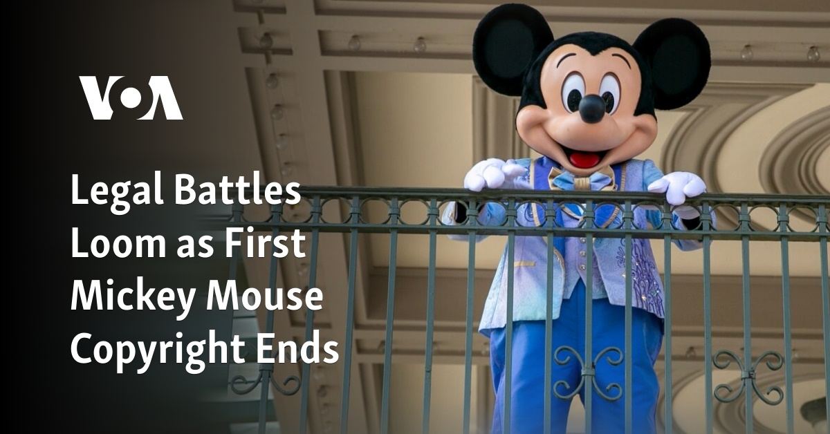 As other Disney characters follow Mickey Mouse to public domain, experts  discuss company's legal options