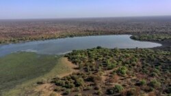 Cette vue aérienne montre le parc national de Dinder, à environ 400 km au sud-est de la capitale soudanaise, le 8 avril 2021.