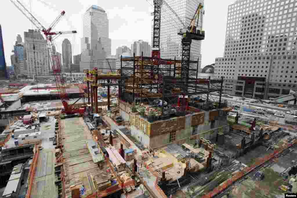 The World Trade Center construction site, September 8, 2009. 