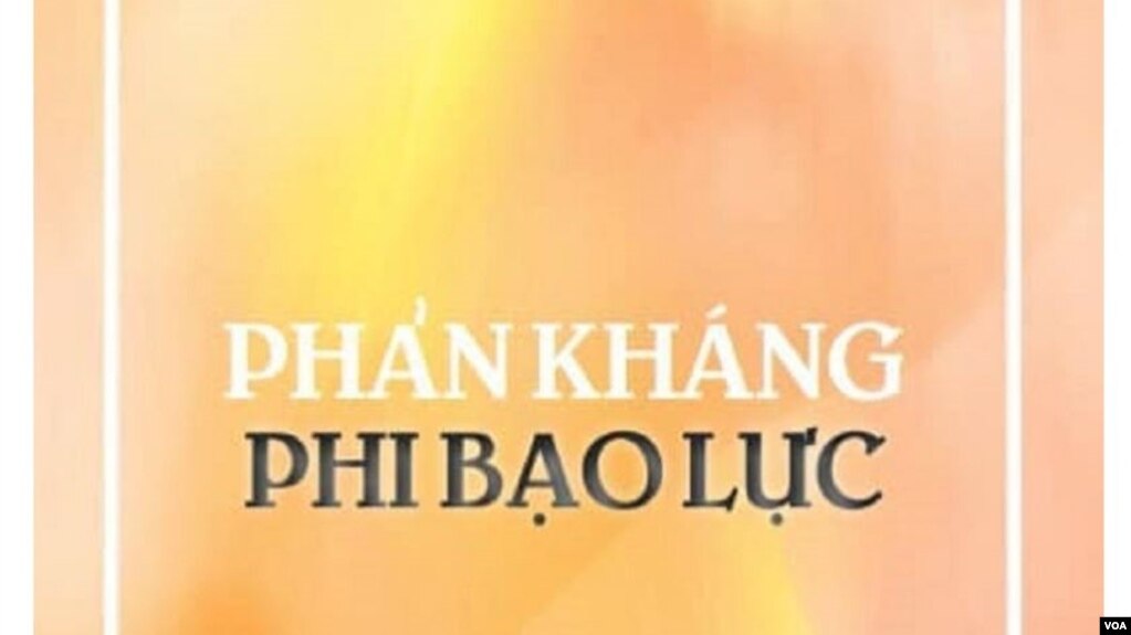 Pháº£n KhÃ¡ng Phi Báº¡o Lá»±c. (HÃ¬nh: FB Pháº¡m Äoan Trang)