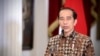 Presiden Jokowi dalam telekonferensi pers di Istana Merdeka, Jakarta, Senin (30/8). Presiden menyayangkan sikap Myanmar yang menolak bantuan ASEAN untuk keluar dari krisis politik di negara tersebut. (Foto: Courtesy/Biro Setpres) 