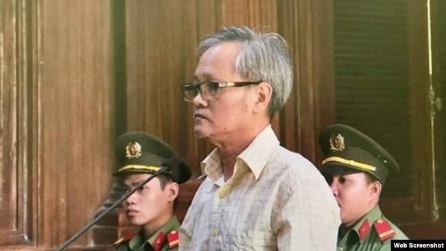 Ông Trần Công Khải tại phiên tòa ngày 27/6/2019 ở Tp. HCM. Photo SGGP