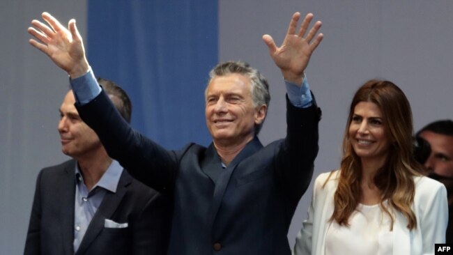 El presidente Mauricio Macri busca una reelección elusiva.
