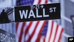 Wall Street and the New York Stock Exchange are shown in New York. (file)