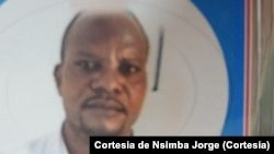 Nsimba Jorge foi detido quando fazia uma reportagem